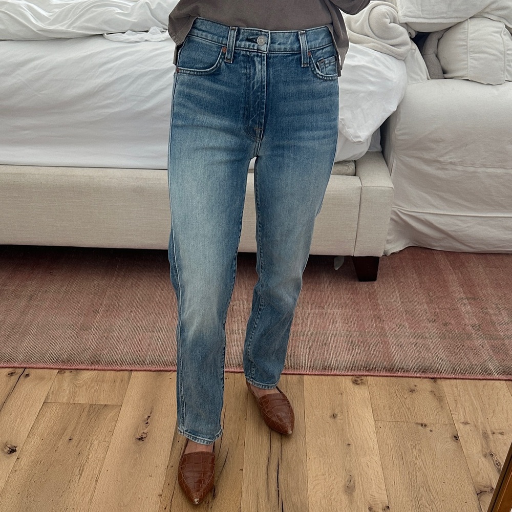 7 For All Manking Blue Denim Jeans